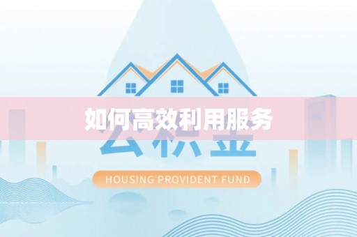 库伦旗如何高效利用服务